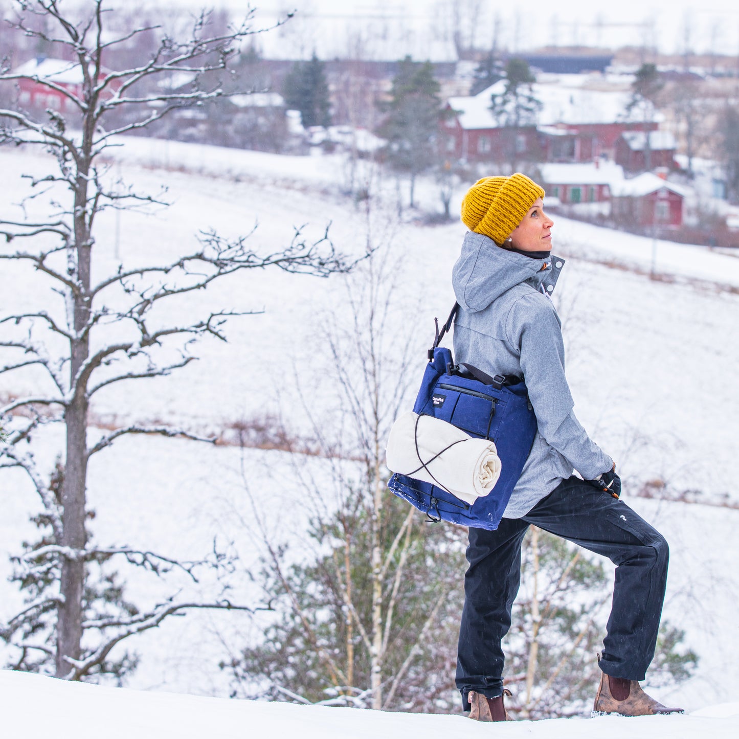 Crosstown Messenger Navy Blue