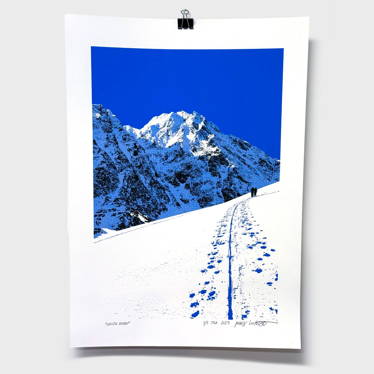 Lyngen Rando Art Print