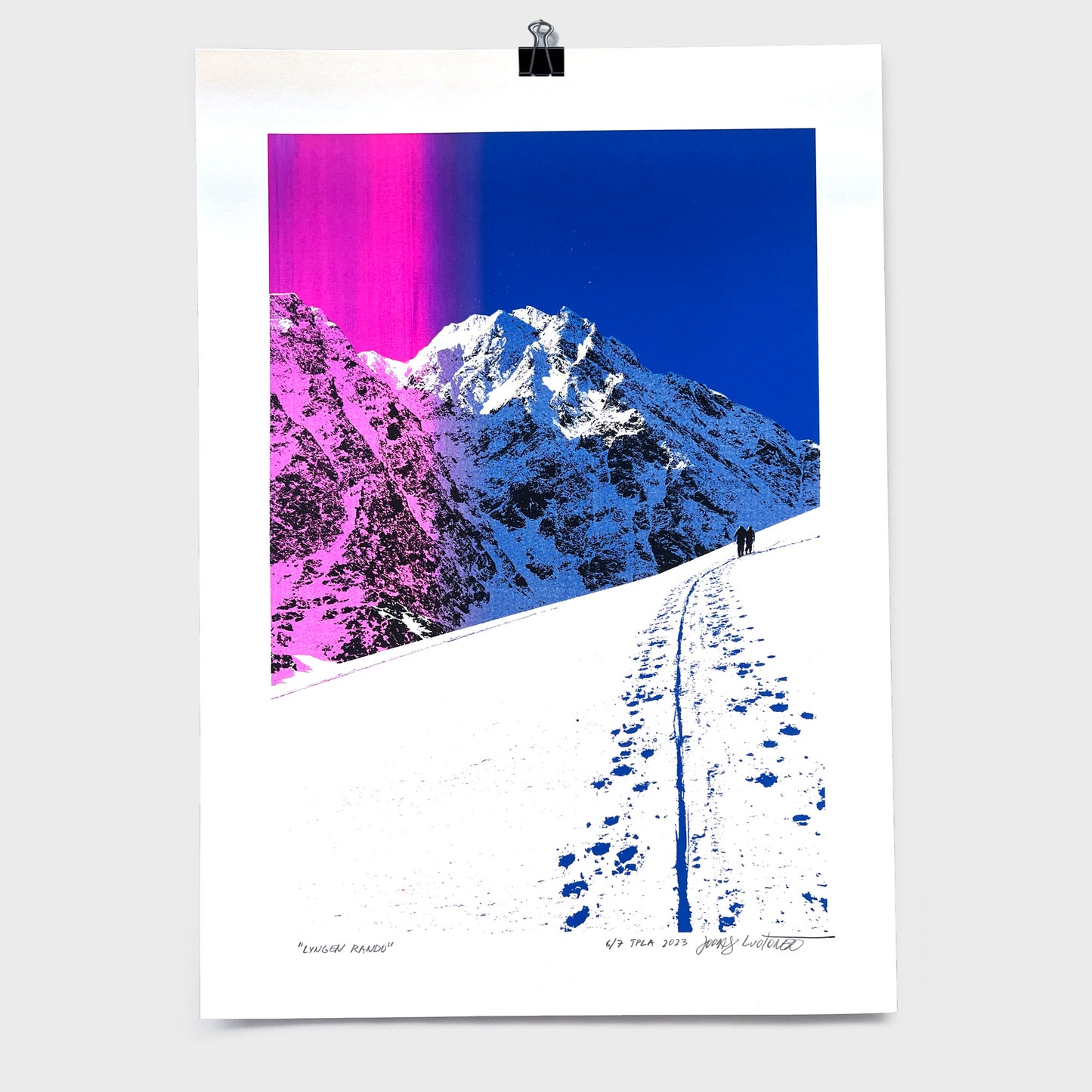 Lyngen Rando Art Print